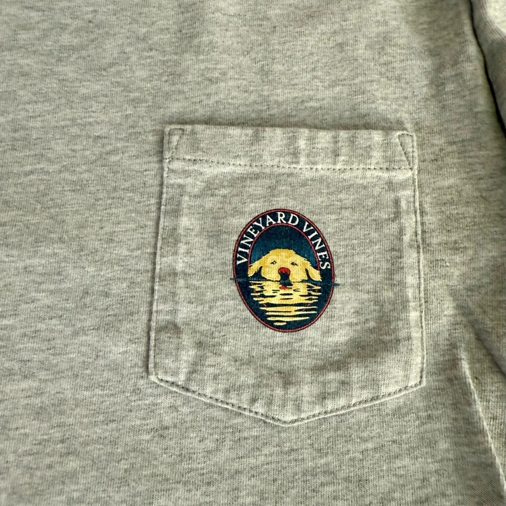 Teen Vineyard Vines Gray Long Sleeve Shirt